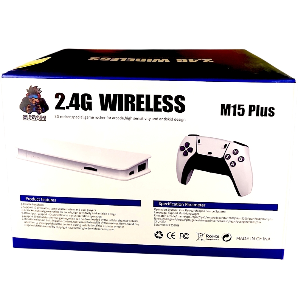 M15 Plus 2.4G Wireless Game Console - Picture 2 of 3